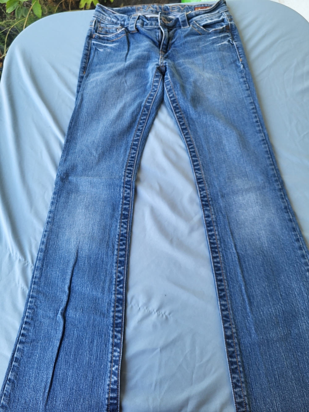 dELiA*s Women's Light Blue Flared Jeans